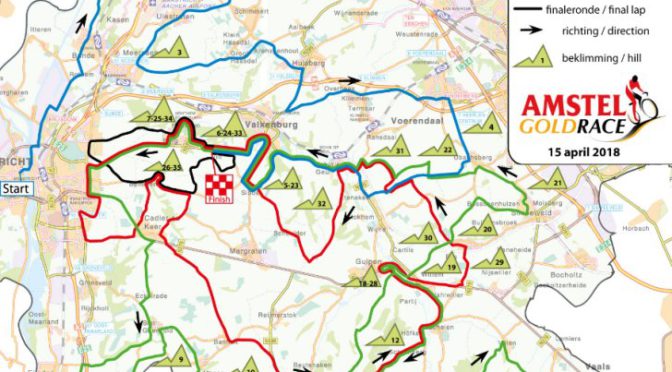 Bewonersinformatie Amstel Gold Race 2018