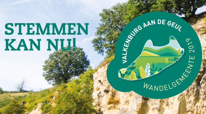 Stem op wandelgemeente Valkenburg aan de Geul