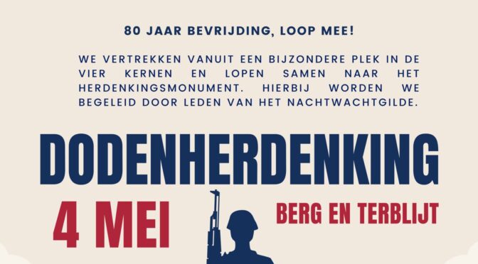 4 en 5 mei herdenking Berg en Terblijt