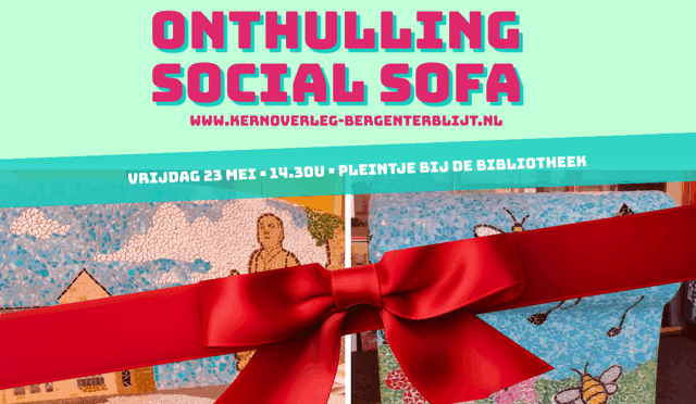 Onthulling Social Sofa Berg en Terblijt