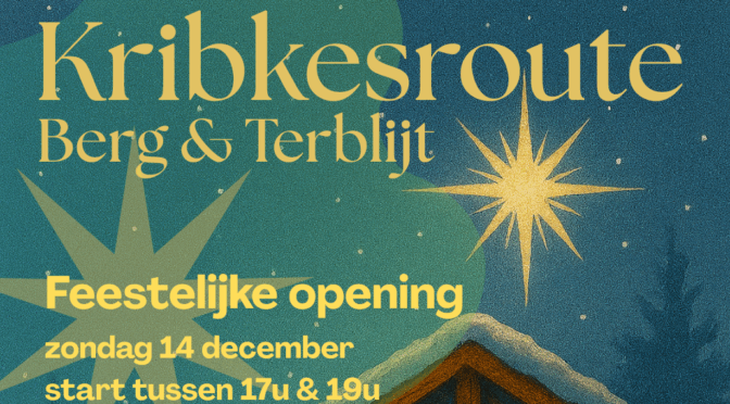 Feestelijke opening Kribkesroute 2025